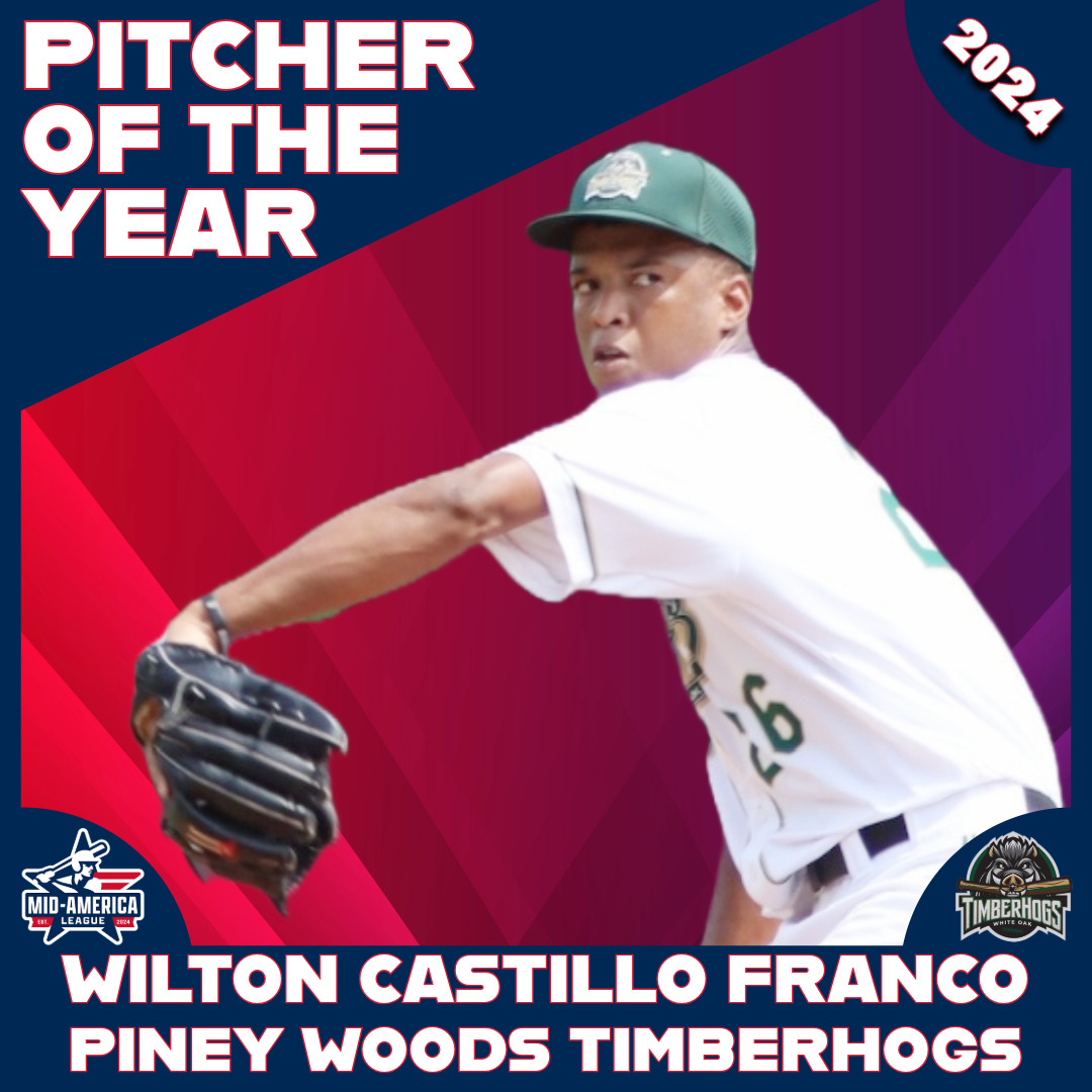 TimberHogs’ Castillo-Franco Named MAL “Pitcher of the Year”