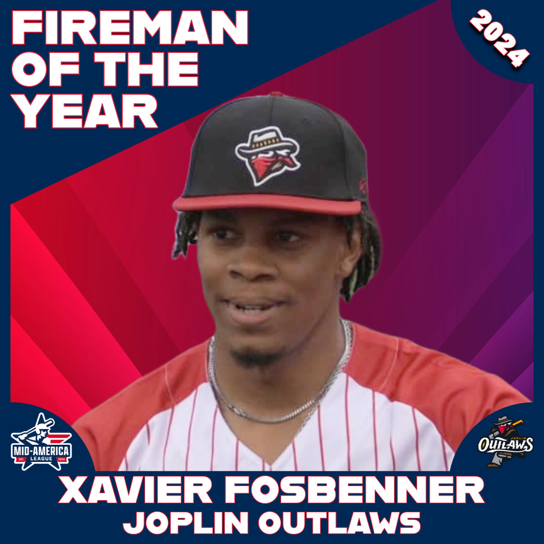 Outlaws’ Fosbenner Named MAL “Fireman of the Year”